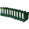 Q-Connect Foolscap Lever Arch Files, 70mm Spine, Plastic, Green, Pack of 10