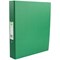 Q-Connect Ring Binder, A4, 2 O-Ring, 25mm Capacity, Green, Pack of 10 Q-Connect Ring Binder, A4, 2 O-Ring, 25mm Capacity, Green, Pack of 10