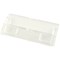 Q-Connect Suspension File Tabs, Clear, Pack of 50