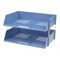Q-Connect Wide Entry Letter Tray, Blue