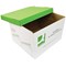 Q-Connect Business El Mega, Store Box, White, Pack of 10