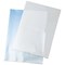 Q-Connect A4 Cut Flush Folders, Clear, Pack of 100