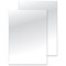 Q-Connect Binding Comb Covers, 250 Micron, Clear, A4, Pack of 100