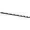 Q-Connect Binding Combs, 12mm, Black, Pack of 100