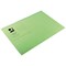 Q-Connect Square Cut Folders, 180gsm, Foolscap, Green, Pack of 100