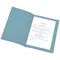 Q-Connect Square Cut Folders, 180gsm, Foolscap, Blue, Pack of 100 Q-Connect Square Cut Folders, 180gsm, Foolscap, Blue, Pack of 100