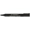 Q-Connect Permanent Marker Pen Chisel Tip Black (Pack of 10)