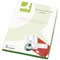 Q-Connect Multi-Purpose Label, 1 Per Sheet, 199.6x289mm, White, 100 Labels