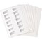 Q-Connect Multi-Purpose Label, 1 Per Sheet, 199.6x289mm, White, 100 Labels