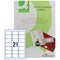 Q-Connect Multi-Purpose Labels, 21 Per Sheet, 63.5x38mm, White, 2100 Labels