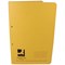 Q-Connect Transfer Files, 300gsm, Foolscap, Yellow, Pack of 25