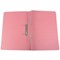 Q-Connect Transfer File, 300gsm, Foolscap Pink, Pack of 25