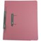 Q-Connect Transfer File, 300gsm, Foolscap Pink, Pack of 25