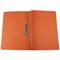 Q-Connect Transfer Files, 300gsm, Foolscap, Orange, Pack of 25
