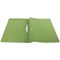 Q-Connect Transfer Files, 300gsm, Foolscap, Green, Pack of 25