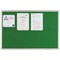 Q-Connect Noticeboard, Aluminium Trim, W1200xH900mm, Green