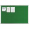 Q-Connect Noticeboard, Aluminium Trim, 1800x1200mm, Green