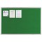 Q-Connect Aluminium Frame Felt Noticeboard with Fixing Kit 1800x1200mm Green 54034205