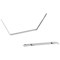 Q-Connect 2 Piece Filing Clip, Pack of 50