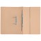 Q-Connect Front Pocket Transfer Files, 300gsm, Foolscap, Buff, Pack of 25