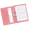 Q-Connect Front Pocket Transfer Files, 300gsm, Foolscap, Pink, Pack of 25 Q-Connect Front Pocket Transfer Files, 300gsm, Foolscap, Pink, Pack of 25