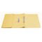 Q-Connect Front Pocket Transfer Files, 300gsm, Foolscap, Yellow, Pack of 25