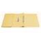 Q-Connect Front Pocket Transfer Files, 300gsm, Foolscap, Yellow, Pack of 25
