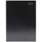 Desk Diary 2 Page Per Day A4 Black 2027