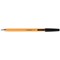 Q-Connect Ballpoint Pen, Fine, Black, Pack of 20