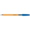 Q-Connect Ballpoint Pen, Fine, Blue, Pack of 20