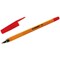 Q-Connect Ballpoint Pen, Fine, Red, Pack of 20