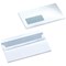 Q-Connect DL Envelopes, Window, Self Seal, 90gsm, White, Pack of 1000
