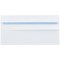 Q-Connect DL Envelopes, Self Seal, 100gsm, White, Pack of 1000
