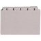 Q-Connect A-Z Guide Cards, 152x102mm, Buff, 25 Tabs