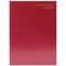5 Star Academic Diary Week To View A4 Burgundy 2026-2027