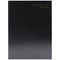 5 Star A5 Academic Diary, Week To View, Black, 2025-2026