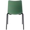Astin Logi 4 Leg Chair, Green