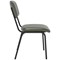 Tovi Side Chair Green with Black Frame