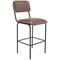 Tovi High Chair Brown with Black Frame