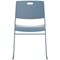 Titan Arc High Density Stacker Chair 520x545x805mm Steel Blue