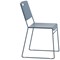 Titan Arc High Density Stacker Chair 520x545x805mm Steel Blue