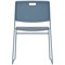 Titan Arc High Density Stacker Chair 520x545x805mm Steel Blue
