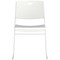 Titan Arc High Density Stacker Chair 520x545x805mm White