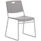 Titan Arc High Density Stacker Chair 520x545x805mm Grey