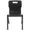 Titan One Piece Retold Chair Size 5 470x500x770mm Black