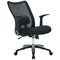 Jemini Zumo Chair with Folding Arms, Light Grey