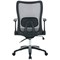 Jemini Zumo Chair with Folding Arms, Black and Grey