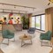 Jemini Cove Soft Seating Armchair, Green
