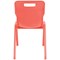 Titan One Piece Retold Chair Size 6 470x530x805mm Coral
