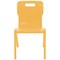 Titan One Piece Classroom Chair Size 5 470x500x770mm Marigold